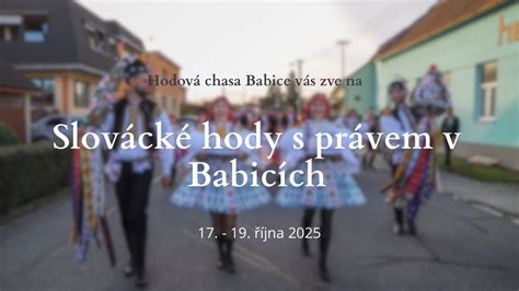 Slovácké hody s právem v Babicích, Babice (Uherské Hradiště District ...