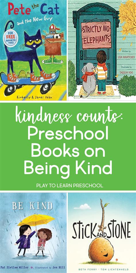 Books on Friendship and Being Kind | Preschool books, Books about ...
