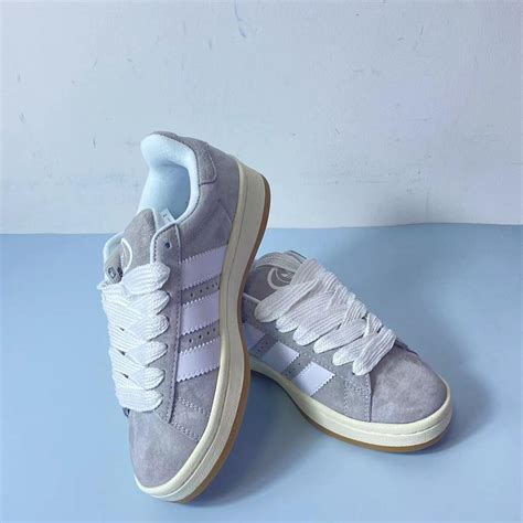 adidas Campus 00s Women's Gray Sneakers Brand new... - Depop