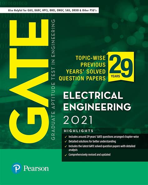 Buy GATE Topic-wise Previous Years' Solved Question Papers Electrical ...