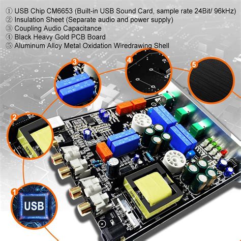 FX-AUDIO- FX AUDIO Tube Preamp TUBE-06 HiFi Home Audio Stereo India | Ubuy