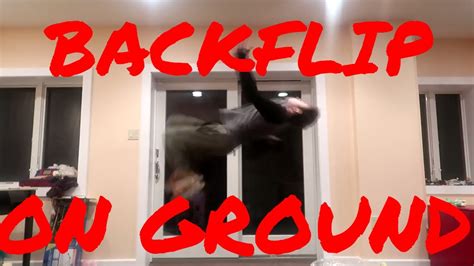 Backflip Tutorial On Ground 的图像结果