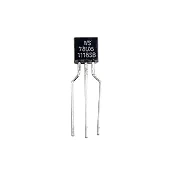 Electronic Spices 78L05 Voltage Regulator Transistor Pack of 100pcs ...