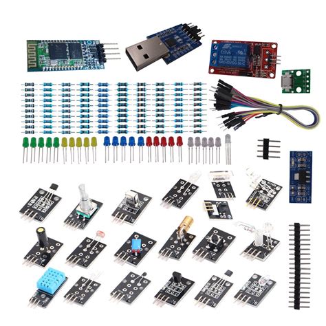 Buy DSD TECH Sensor Module Kit with Bluetooth HC-06 Module and CP2102 ...