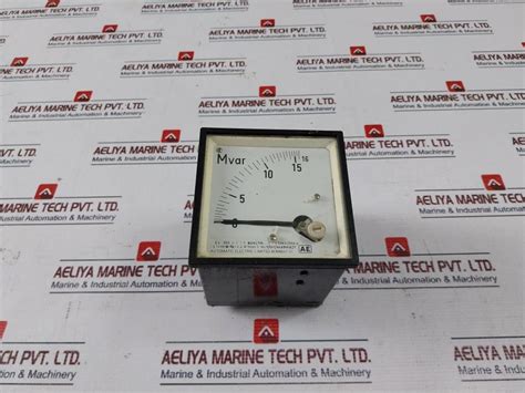 Automatic Electric 0-15/16 Mvar Meter 1A 110V – Aeliya Marine Tech