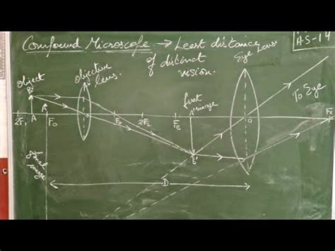 Working of Compound Microscope Class 12 的图像结果