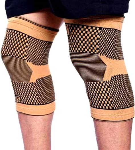frackkon Knee Socks Thigh Calf Brace Cap Shin Compression patella leg ...