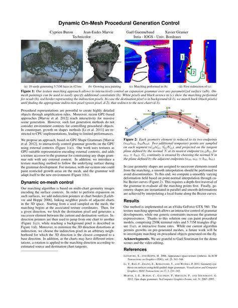 Procedural Mesh Generation 的图像结果