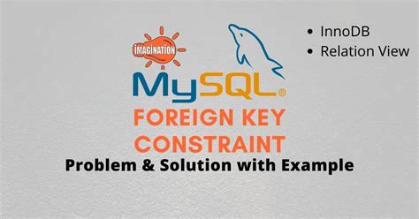 How to Remove Key Constraint From MySQL 的图像结果
