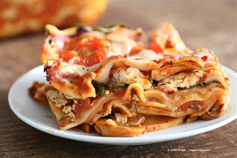 Vegan Veggie Lasagna for 2   Vegan Richa