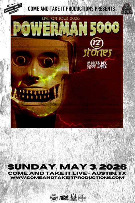 POWERMAN 5000 | Come and Take It Productions