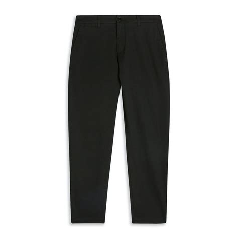 Buy Men Black Relaxed Solid Casual Trousers Online - 802291 | The ...