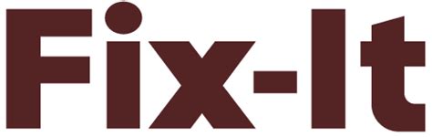 Image result for Fix-It Logo