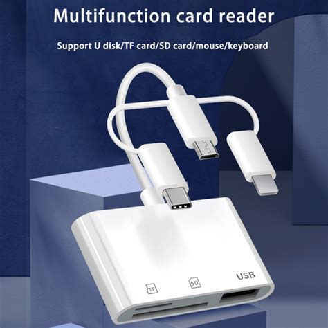 Buy ਆਈਫੋਨ ਆਈਪੈਡ ਅਤੇ ਐਂਡਰਾਇਡ, ਮਾਈਕ੍ਰੋ ਐਸ ਡੀ ਕਾਰਡ ਰੀਡਰ ਮੈਮੋਰੀ ਕਾਰਡ ਰੀਡਰ ...