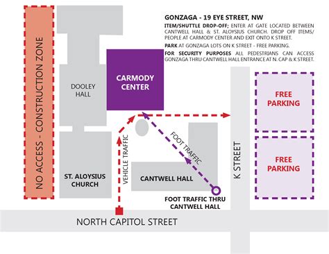 Gonzaga University Campus Map