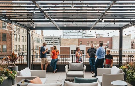 Mercantile Apartments Rooftop Grill Out, Mercantile on Broadway, Fargo ...