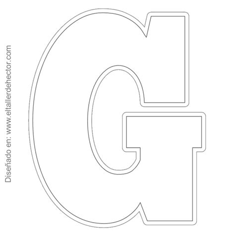 Letra G - El Taller de Hector