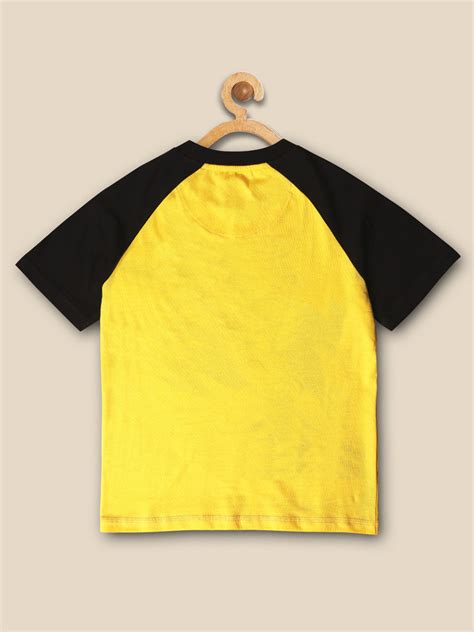 Kids Boys Batman Yellow And Black T-Shirt – Kidsville