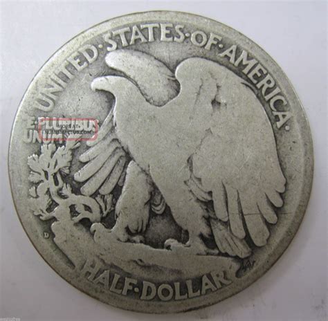 1918 D Silver Walking Liberty Half Dollar (218d)