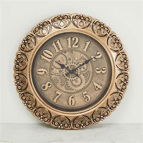 Buy Telsa 2Pc Wall Clock and Mirror Set - 30.5cm from Home Centre at ...