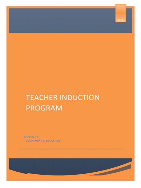 Image result for Teacher Induction Program Module 4 Answer Key for Free