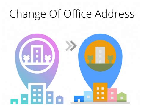 Change or Shift in Registered office address