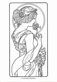 malvorlagen jugendstil pdf deco alphonse mucha jugendstil kunst malvorlagen jugendstil pdf deco alphonse mucha jugendstil kunst