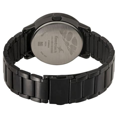 Buy Online Fastrack Go Skate Quartz Analog with Day and Date Black Dial ...