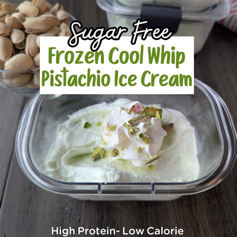 Frozen Pistachio Cool Whip Dessert Recipe {Sugar Free-High Protein ...