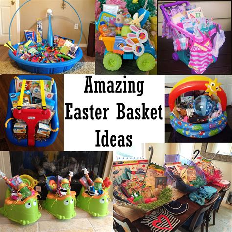Amazing Easter Basket Ideas | Easter kids, Kids easter basket, Easter ...