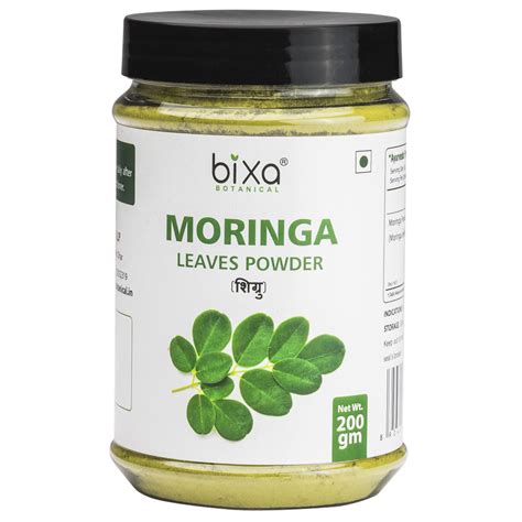 Moringa/ Shigru Leaves Powder Moringa Oleifera – Bixa Botanical India