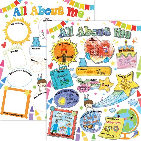 Read All About Me Poster Printable