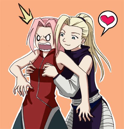 Anime Galleries dot Net - couples/sakura x ino naruto fanart XD by na ...