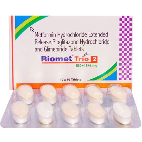RIOMET TRIO 2MG TABLET Price, Uses, Side Effects, Composition - Apollo ...