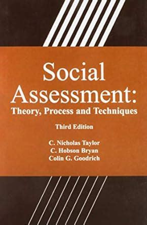 Buy Social Assessment: Theory, Process, and Techniques Book Online at ...