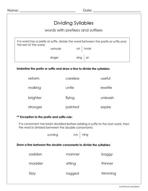 Image result for Splitting Syllables Practice