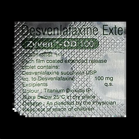 ZYVEN OD 100MG TABLET 10'S Price, Uses, Side Effects & Substitutes ...