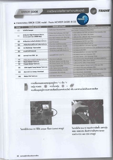 Trane Error Code E12 的图像结果