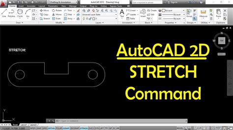 Autocad Stretch Tutorial 的图像结果