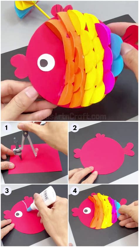 Image result for DIY Paper Fish Craft