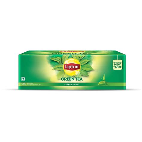 Lipton Clear & Light Green Tea Bags 100 pcs : Amazon.in: Grocery ...