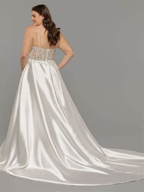 Mariam Ivory Mikado Wedding Dress - Avery Austin