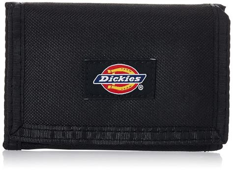 Dickies Men's Fabric Trifold Wallet, Black, One Size : Amazon.in: Shoes ...
