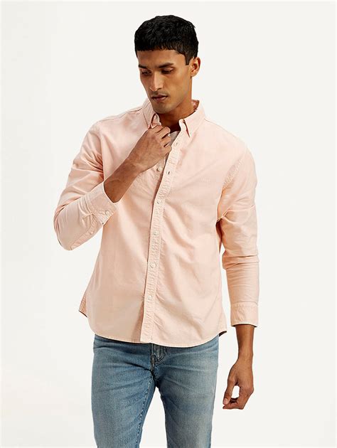 Men's Solid Dyed Slim Fit Shirt – Levis India Store