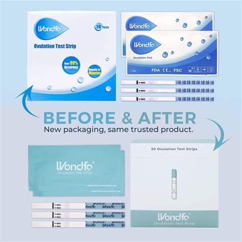 Buy Wondfo Ovulation Test Strips Predictor Kit Detecting LH Surge ...