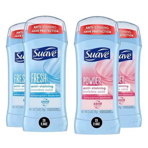 Amazon.com : Suave Deodorant Women, Antiperspirant, Powder and Fresh ...