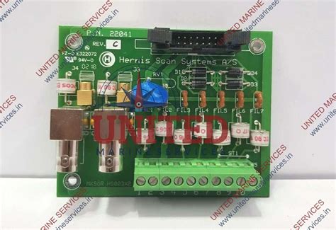 HERNIS SCAN SYSTEMS A/S PCB 22041 REV C | United Marine Services