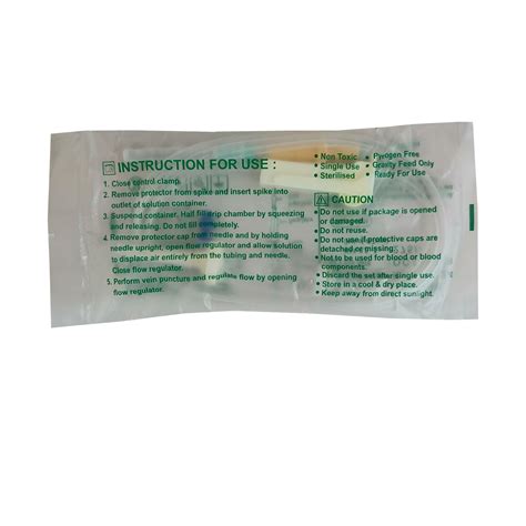 Vented IV Infusion Set Manufacturers in India | Vented IV Infusion Set ...