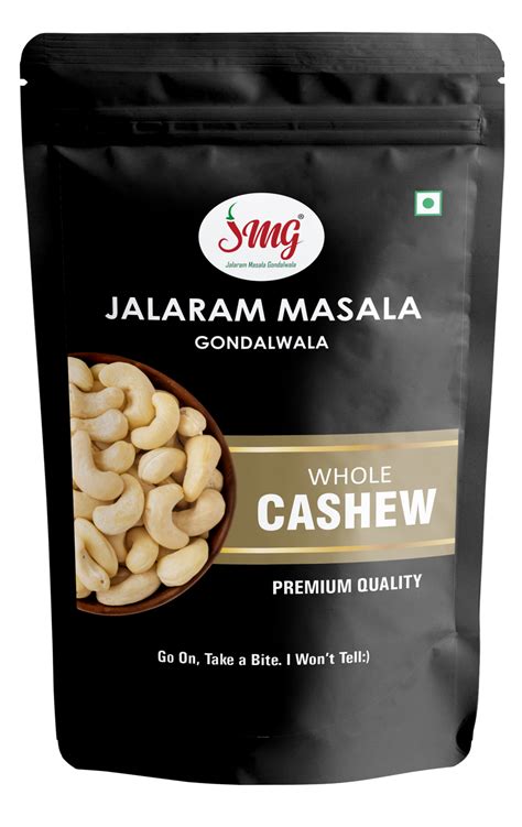 WHOLE CASHEW PREMIUM QUALITY 250GM – JMG MASALA