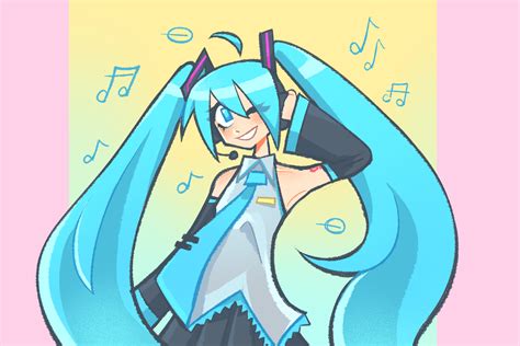 How To Draw Miku Hatsune Step By Step